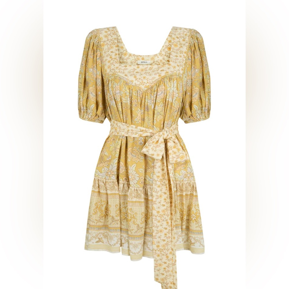 🌟 SALE 🌟 Spell Lemonade Mossy Mini Dress 🍋